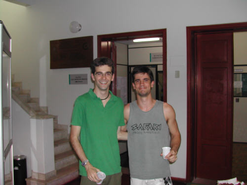 Recep&ccedil;&atilde;o dos calouro 2008-2